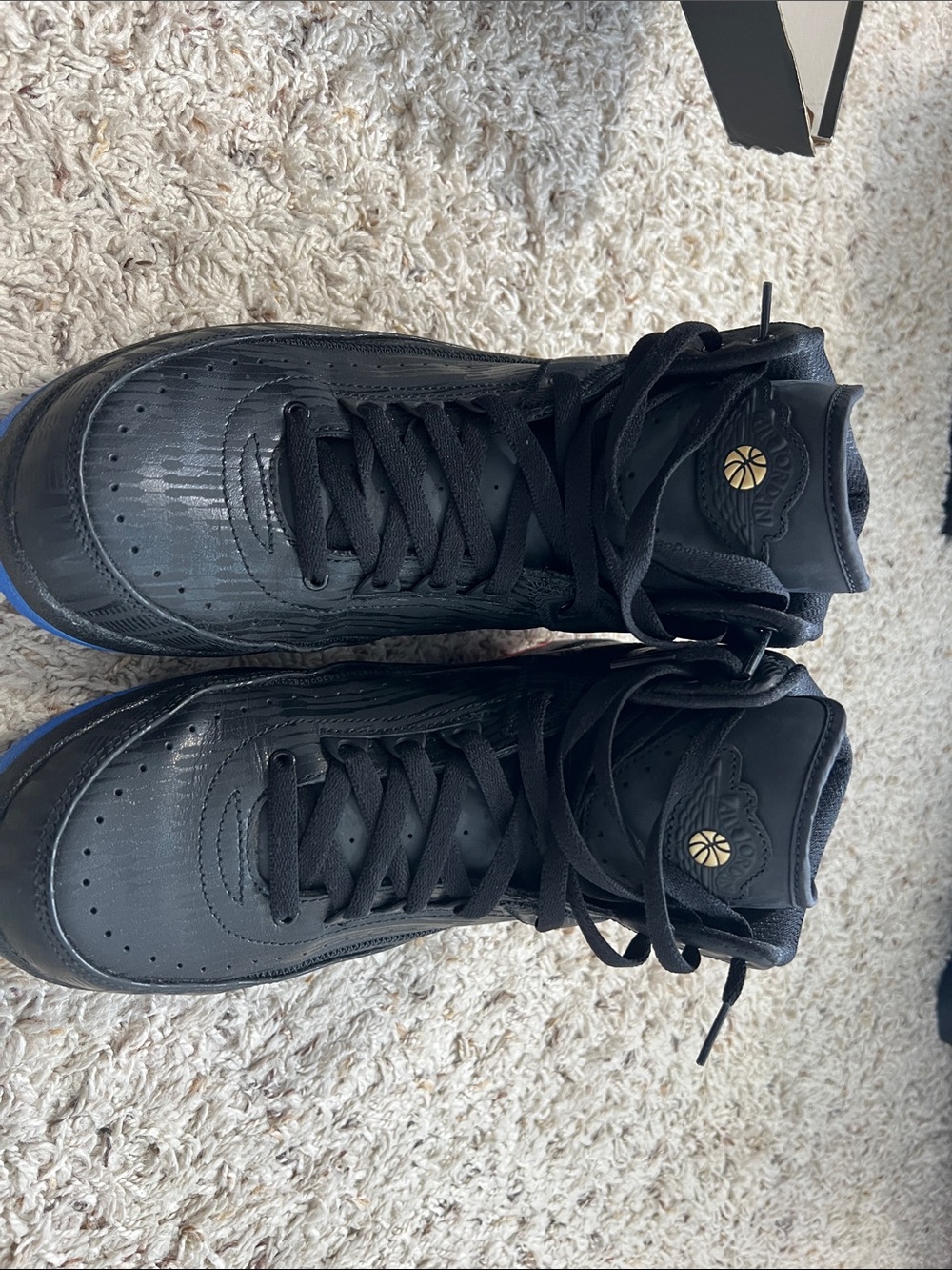 Jordan Air Jordan 2 Retro BHM - Black/Metallic Gold